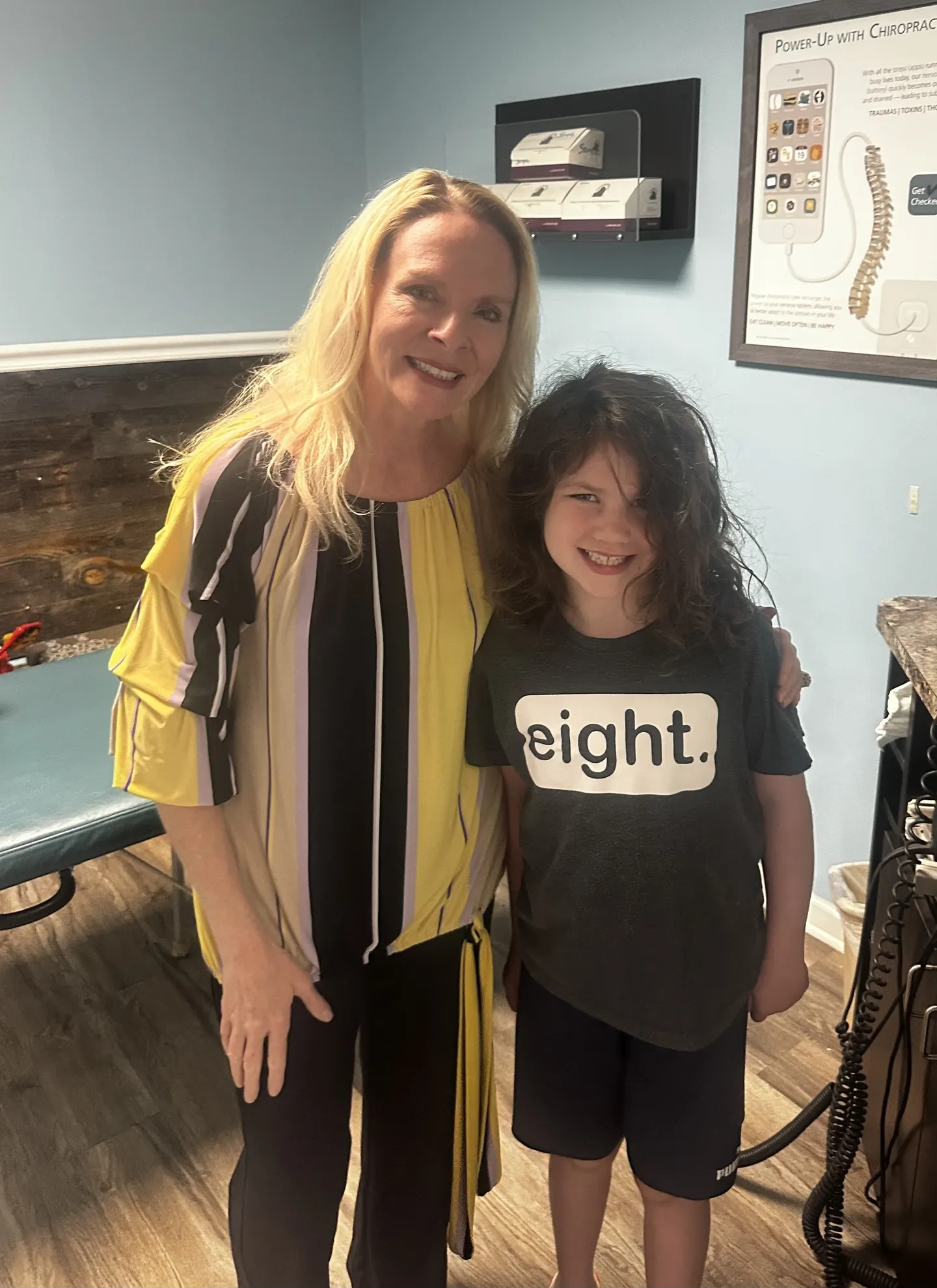 Dr. Anna Saylor with a patient in a Van Every treatment room